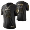 Baltimore Ravens Ray Lewis 52 2021 Nfl Golden Brandedition Black Jersey Gift For Ravens Fans - Robokeg