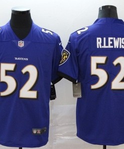 Baltimore Ravens Ray Lewis #52 Nfl 2020 Indigo Jersey - Robokeg