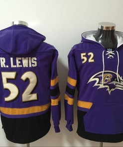 Baltimore Ravens Ray Lewis #52 Nfl 2020 Purple Jersey - Robokeg