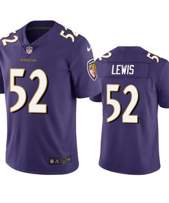 Baltimore Ravens Ray Lewis Purple Vapor Untouchable Limited Retired Player Jersey - Robokeg