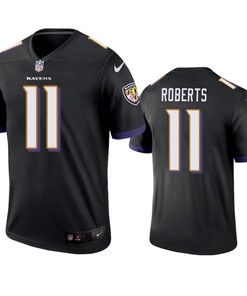Baltimore Ravens Seth Roberts Black Legend Jersey - Robokeg