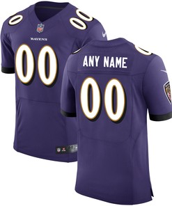 Baltimore Ravens Speed Machine Custom Elite Jersey Purple Custom Jerseys Nfl - Robokeg