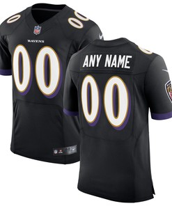 Baltimore Ravens Speed Machine Elite Custom Jersey Black Custom Jerseys Nfl - Robokeg