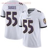 Baltimore Ravens Terrell Suggs #55 2020 Nfl White Jersey Jersey - Robokeg