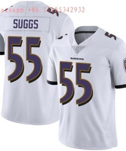Baltimore Ravens Terrell Suggs #55 2020 Nfl White Jersey Jersey - Robokeg