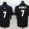 Baltimore Ravens Trace Mcsorley #7 Nfl 2020 Black Jersey - Robokeg