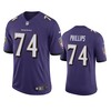 Baltimore Ravens Tyre Phillips Purple Vapor Limited Jersey - Robokeg