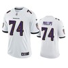 Baltimore Ravens Tyre Phillips White Vapor Limited Jersey - Robokeg