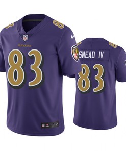 Baltimore Ravens Willie Snead Iv Purple Nike Color Rush Limited Jersey - Robokeg