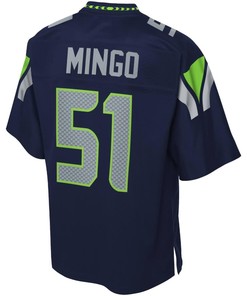 Barkevious Mingo Seattle Seahawks Nfl Pro Line Player Jersey - College Navy - Robokeg