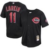 Barry Larkin Cincinnati Reds Mitchell & Ness Cooperstown Collection Batting Practice Jersey - Black Mlb - Robokeg