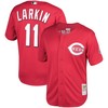 Barry Larkin Cincinnati Reds Mitchell & Ness Throwback Cooperstown Mesh Batting Practice Jersey - Red Mlb - Robokeg