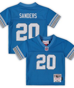 Barry Sanders Detroit Lions Mitchell & Ness Infant 1996 Retired Legacy Jersey - Blue Nfl - Robokeg
