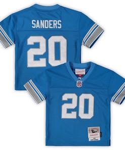 Barry Sanders Detroit Lions Mitchell & Ness Toddler 1996 Retired Legacy Jersey - Blue Nfl - Robokeg