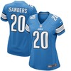Barry Sanders Detroit Lions Nike Womens Retired Game Jersey - Blue - Robokeg