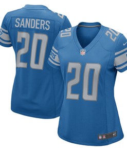 Barry Sanders Detroit Lions Womens 2017 Retired Player Game Jersey - Blue Nfl - Robokeg