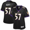 Bart Scott Baltimore Ravens Nfl Pro Line Womens Retired Player Jersey - Black Nfl - Robokeg