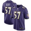 Bart Scott Baltimore Ravens Nike Game Retired Player Jersey - Purple - Robokeg