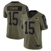 Bart Starr Green Bay Packers 2021 Salute To Service Retired Player Limited Jersey - Olive Nfl - Robokeg