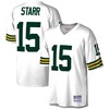 Bart Starr Green Bay Packers Mitchell And Ness 1969 Legacy Replica Jersey White Nfl - Robokeg
