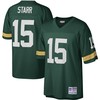 Bart Starr Green Bay Packers Mitchell And Ness 1996 Legacy Replica Jersey Green Nfl - Robokeg