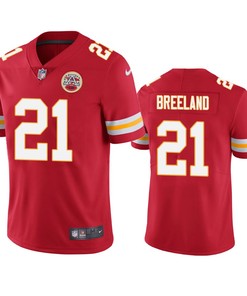 Bashaud Breeland Kansas City Chiefs Red Vapor Limited Jersey - Robokeg