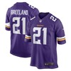 Bashaud Breeland Minnesota Vikings Game Jersey - Purple Nfl - Robokeg