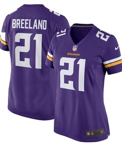 Bashaud Breeland Minnesota Vikings Womens Game Jersey - Purple Nfl - Robokeg