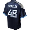 Beau Brinkley Tennessee Titans Nfl Pro Line Team Player Jersey - Navy - Robokeg