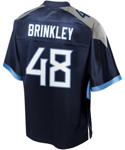 Beau Brinkley Tennessee Titans Nfl Pro Line Team Player Jersey - Navy - Robokeg