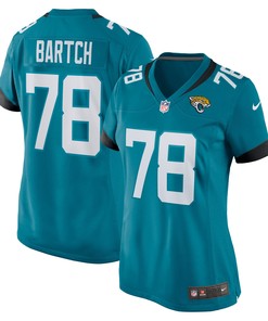 Ben Bartch Jacksonville Jaguars Womens Game Jersey - Teal Nfl - Robokeg