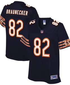 Ben Braunecker Chicago Bears Nfl Pro Line Womens Team Player Jersey - Navy - Robokeg