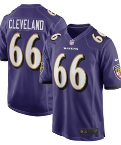Ben Cleveland Baltimore Ravens Game Jersey - Purple Nfl - Robokeg