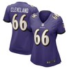 Ben Cleveland Baltimore Ravens Womens Game Jersey - Purple Nfl - Robokeg