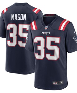 Ben Mason New England Patriots Game Player Jersey - Navy Nfl - Robokeg