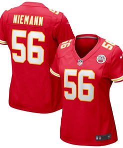 Ben Niemann Kansas City Chiefs Womens Game Jersey - Red Nfl - Robokeg