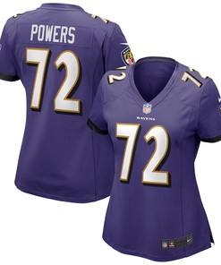 Ben Powers Baltimore Ravens Womens Game Jersey - Purple Nfl - Robokeg
