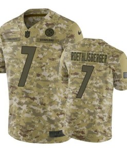 Ben Roethlisberger Jersey Nfl Camo Pittsburgh Steelers - Robokeg