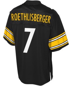 Ben Roethlisberger Pittsburgh Steelers Nfl Pro Line Team Color Jersey - Black - Robokeg