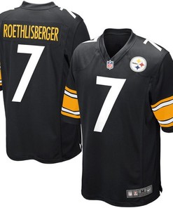 Ben Roethlisberger Pittsburgh Steelers Team Color Game Jersey - Black Nfl - Robokeg