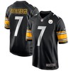 Ben Roethlisberger Pittsburgh Steelers Team Game Jersey - Black Nfl - Robokeg