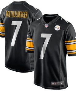 Ben Roethlisberger Pittsburgh Steelers Team Game Jersey - Black Nfl - Robokeg