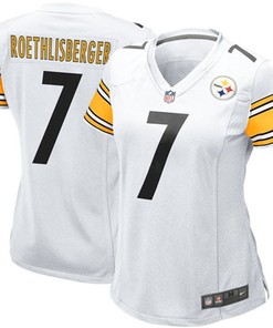 Ben Roethlisberger Pittsburgh Steelers Womens Game Jersey - White Nfl - Robokeg
