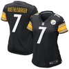Ben Roethlisberger Pittsburgh Steelers Womens Team Game Jersey - Black Nfl - Robokeg