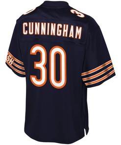 Benny Cunningham Chicago Bears Nfl Pro Line Team Color Player Jersey - Navy - Robokeg