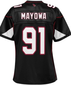 Benson Mayowa Arizona Cardinals Nfl Pro Line Womens Alternate Player Jersey - Black - Robokeg