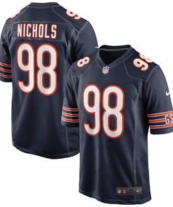 Bilal Nichols Chicago Bears Game Jersey - Navy Nfl - Robokeg
