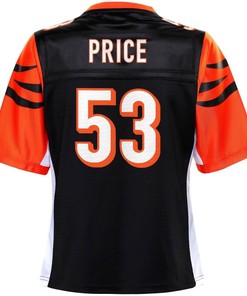 Billy Price Cincinnati Bengals Nfl Pro Line Womens Player Jersey - Black - Robokeg