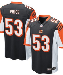 Billy Price Cincinnati Bengals Nike Game Jersey - Black - Robokeg