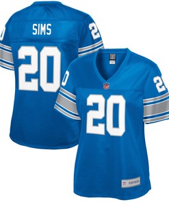 Billy Sims Detroit Lions Nfl Pro Line Womens Retired Player Replica Jersey - Royal Nfl - Robokeg